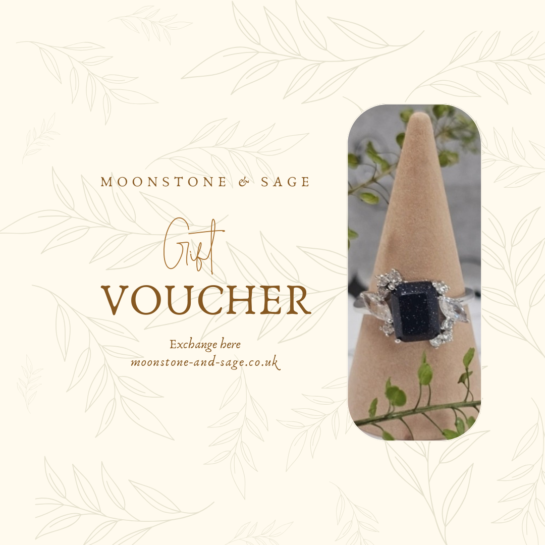 Moonstone & Sage Jewellery Gift Card – The Perfect Ring or Jewellery Gift Voucher