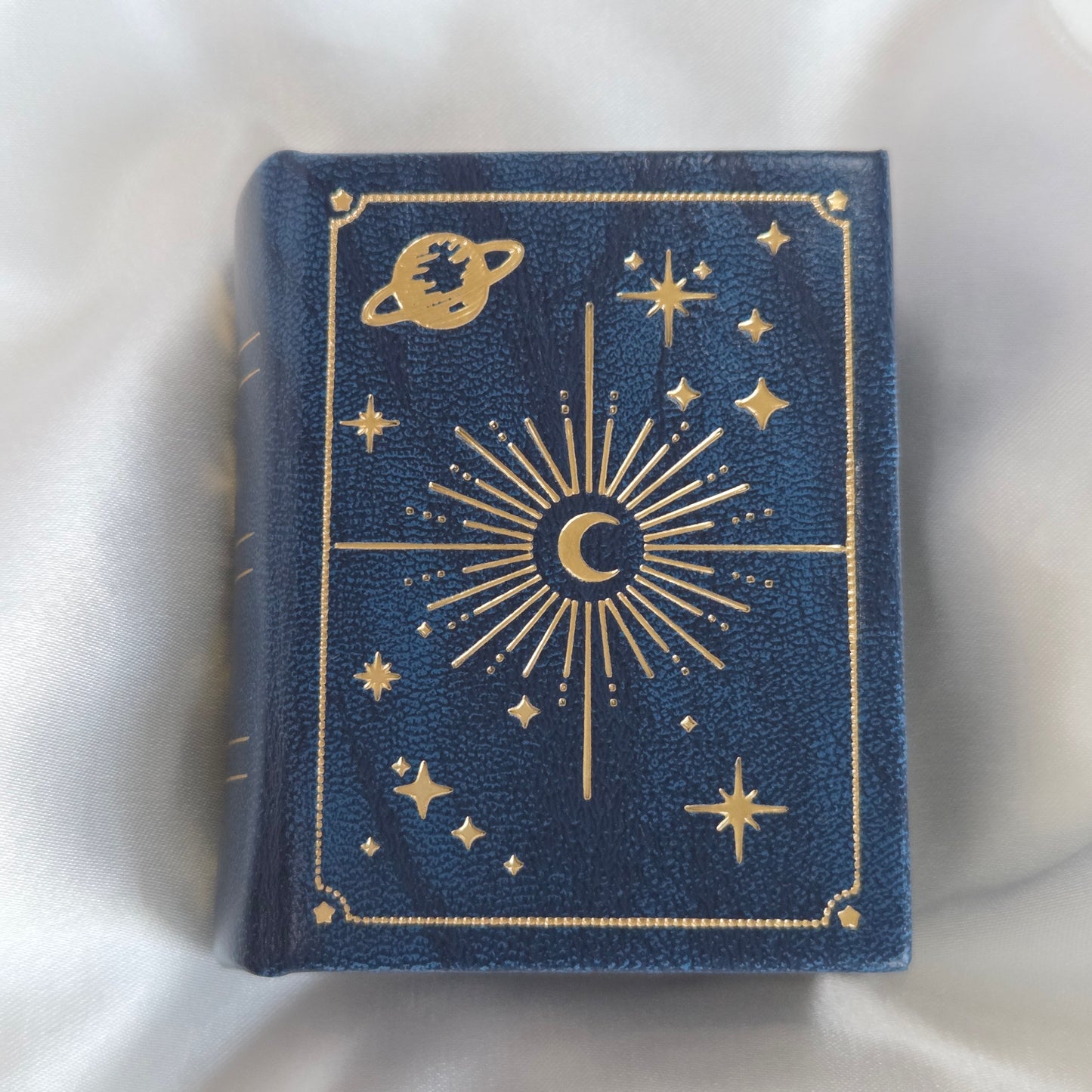 Celestial Crown Ring – Midnight Crown with Starry Blue Sandstone